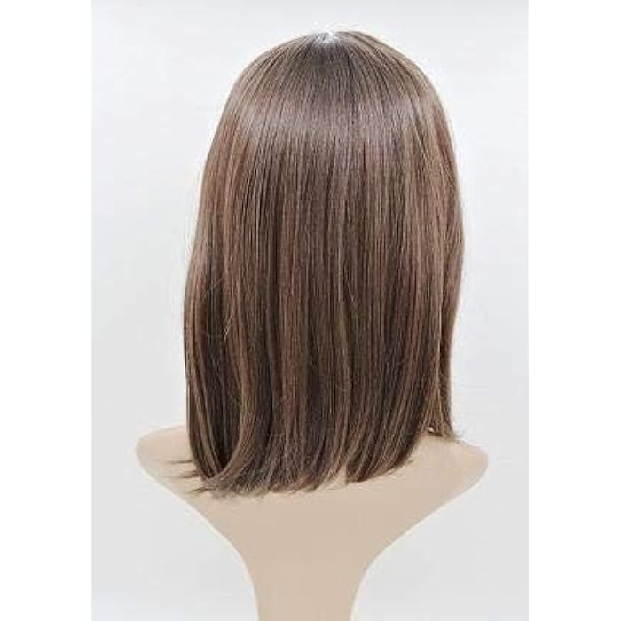 DILLARDS Women's Short Straight Brown Wig Natural Looking - Image 3